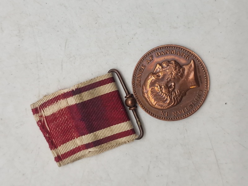 Original dansk krigsdeltager medalje - 1864