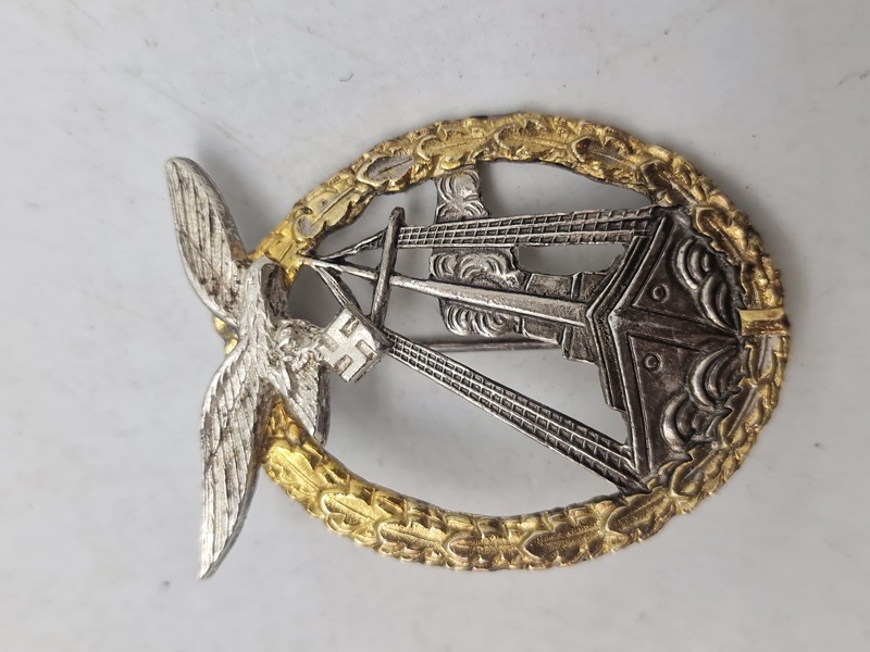 Seekampf abzeichen der Luftwaffe - efterkrigs 