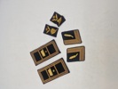 Lot diverse originale skulderstropper 
