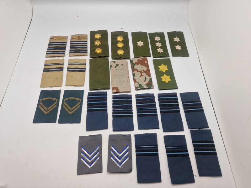 Lot originale danske gradstegn 