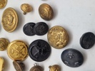 Lot diverse knapper 