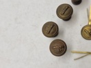 Lot originale Italienske ww2 facist knapper 