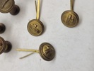 Lot originale Italienske ww2 facist knapper 
