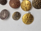 Lot diverse danske knapper 