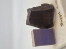 Sjælden Tysk marmor plade med granatsplint og teksten “Düppel 18/4 1864” med rest af historie bagpå 