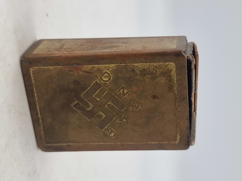 Ekstremt sjælden original DNSAP tændstiksæske holder 