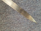 Originalt sidevåben for fodfolk M/1854 med skiftet klinge brugt ved frivillige korps 