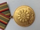 Verdienstmedaille der Grenztruppen der Deutschen Demokratischen Republik" & FÜR HERVORRAGENDE VERDIENSTE"  medalje 