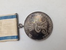 Original medalje til erindring om den kongelige livgarde, sølv 