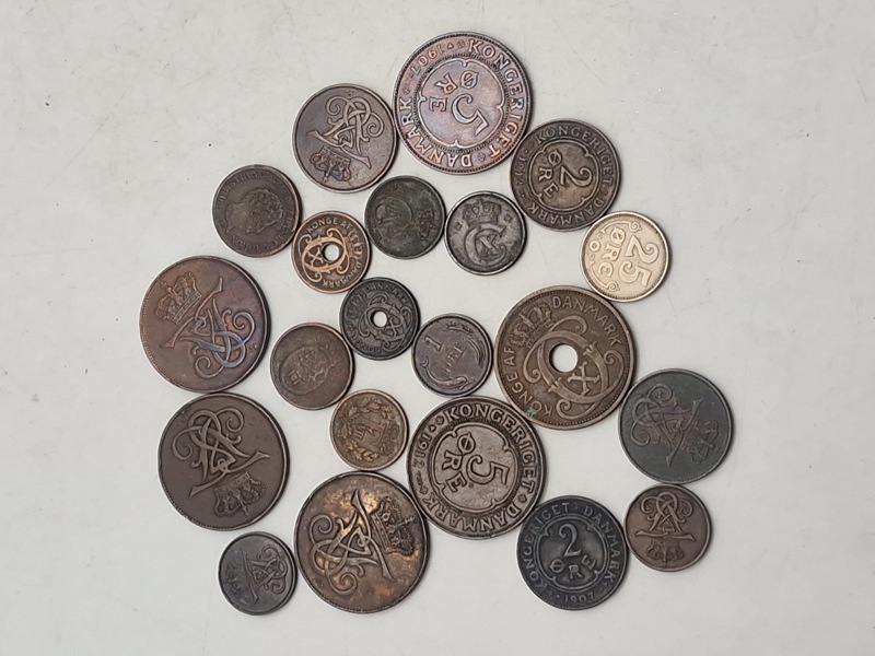 Samling danske mønter