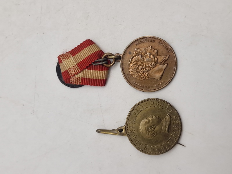 Sæt originale royale miniature medaljer 