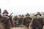 Original M/41 hjelm, med M/23 mærke - anvendt i filmen “9.april” 