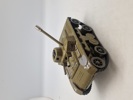 Joustra (Frankrig) 700 "Tchad" tank af blik med urværk. 

