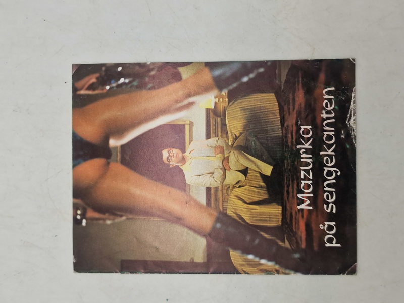 Filmflyer fra Mazurka på sengekanten - sjælden 
