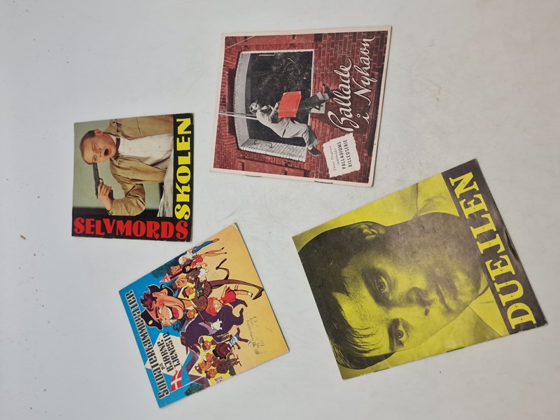 Samling danske filmflyers, nordisk film 