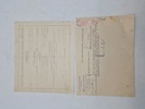 Originale tyske ww2 dokumenter, bl.a. Kriegsmarine 