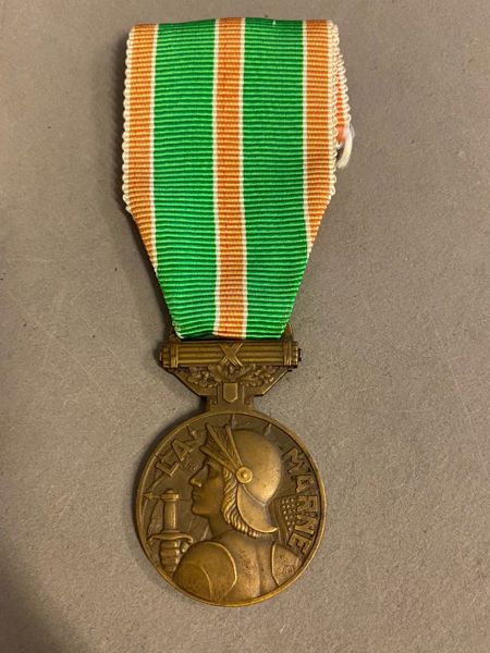 Original Fransk medalje 