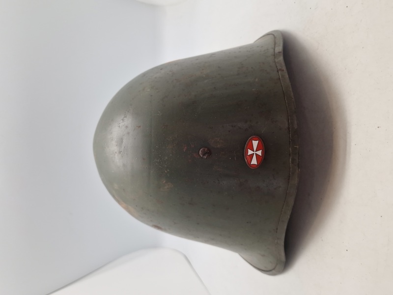 Original sjælden M/41 vagthjelm fra Aalborg spritfabrikker - ww2