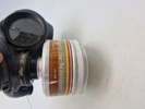 Original ABC gasmaske med taske Politi 
