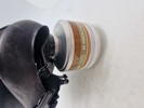 Original ABC gasmaske med taske Politi 