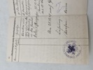 Original WW1 soldaterbog sønderjyde 
