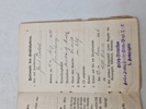 Original WW1 soldaterbog sønderjyde 