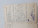 Original WW1 soldaterbog sønderjyde 