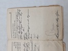 Original WW1 soldaterbog sønderjyde 
