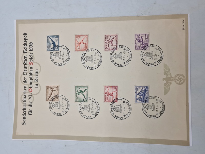 Original olympiaden 1936 frimærker 