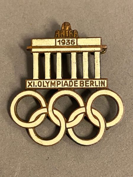 Originalt Tysk 1936 olympiade mærke Berlin 