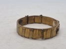 Originalt Tysk WW1 smykke lavet af granat førrings bånd 
