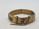 Originalt Tysk WW1 smykke lavet af granat førrings bånd 