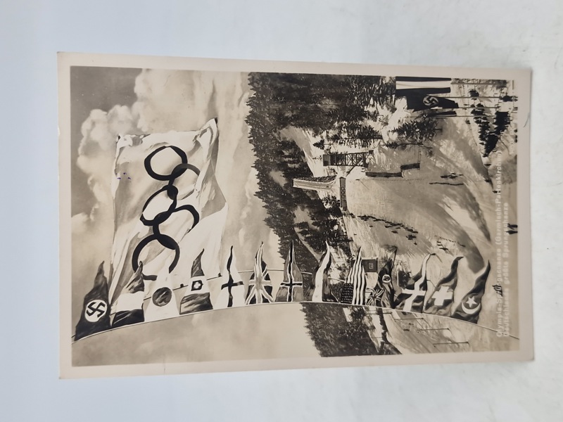 Originalt olympiaden 1936 postkort