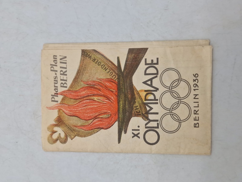 Originalt olympiaden 1936 program 
