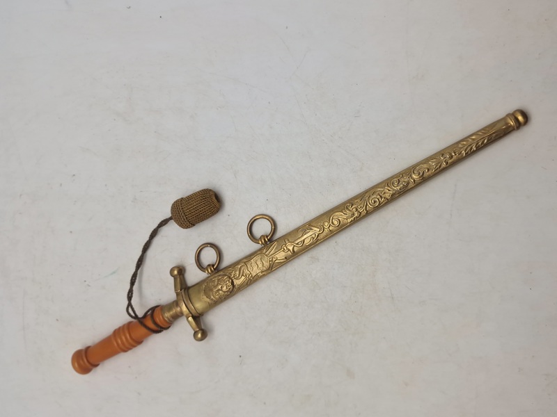 Original Velholdt Dansk Marine kadet dolk 