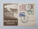 Originalt olympiaden 1936 postkort