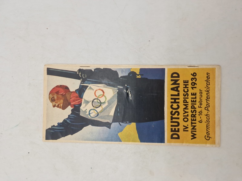 Originalt olympiaden 1936 program