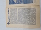 Originalt olympiaden 1936 program