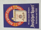 Original Olympiaden 1936 postkort 