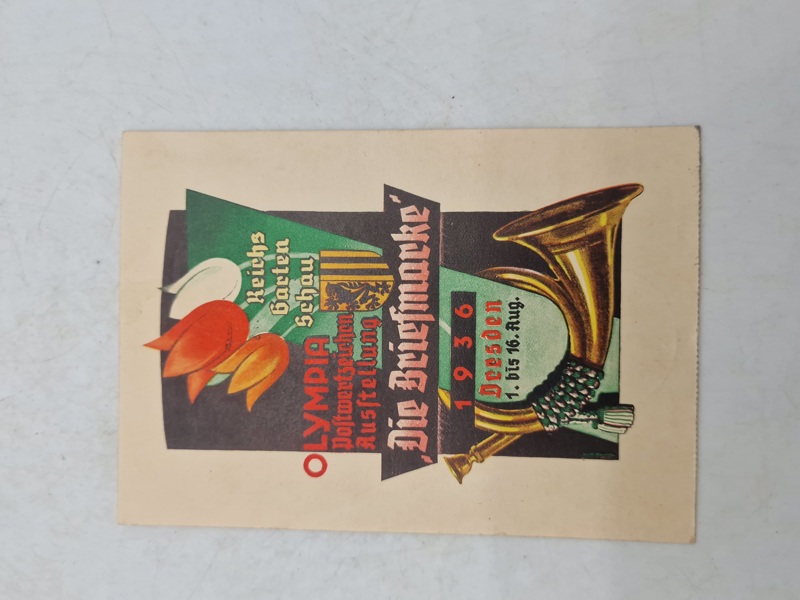 Originalt Tysk  Olympiade postkort 1936 