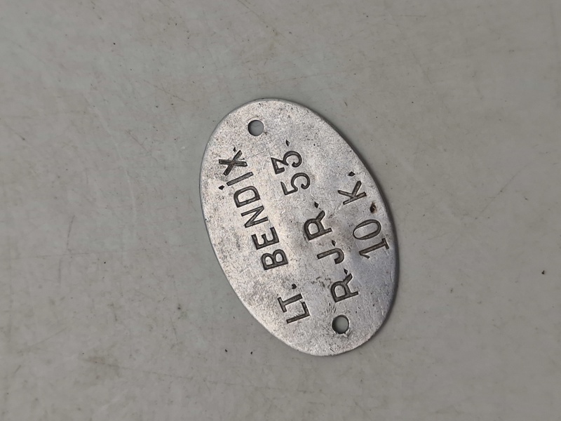 Originalt Tysk WW1 Officers ID brik