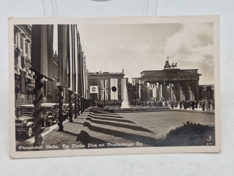 Originalt Tysk Olympiade postkort 1936