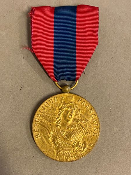 Original Fransk medalje 