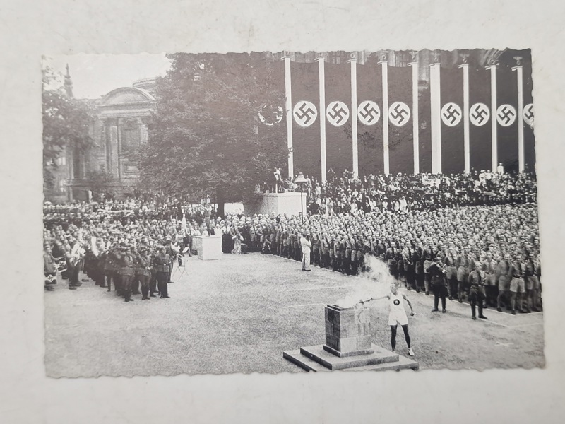 Originalt Tysk Olympiade postkort 1936
