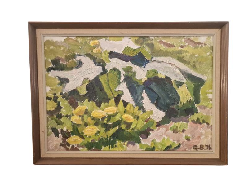 Vordingborg-maleren Gertrud Marie Egede Boberg ( 1907 - 1997)