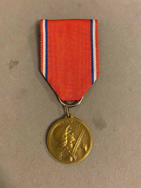 Original Fransk medalje, Verdun