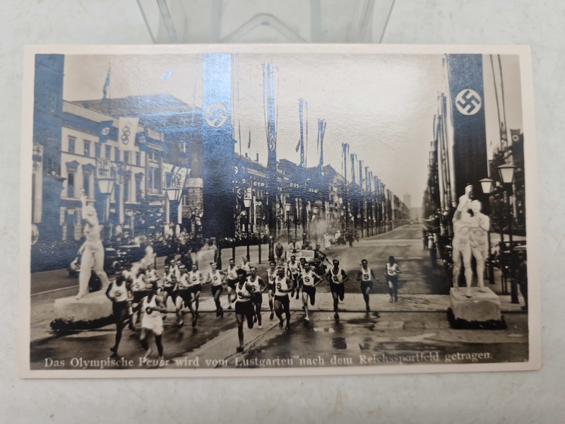 Originalt Tysk Olympiade postkort 1936