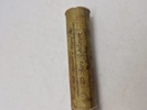 Sjælden pappatron fra soldater jubilæum 1929, har været til tobak  