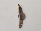 Original Observer Wing & Naval Aviator Badge, sterlingsølv, ww2 miniture 