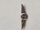 Original Observer Wing & Naval Aviator Badge, sterlingsølv, ww2 miniture 